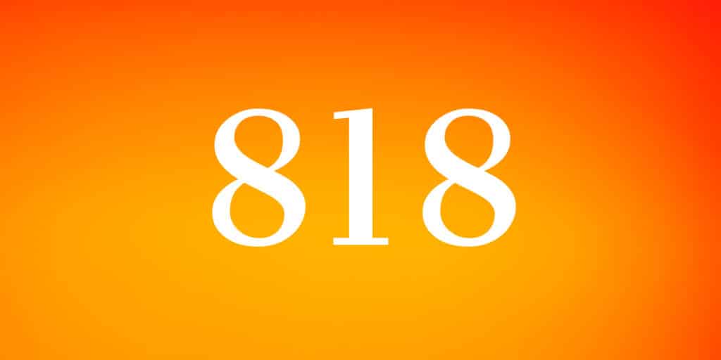818 Número Ángel 818 Número Ángel